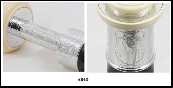 McCallum AB4D Police Dept. Engraved Bagpipes (In Stock) McCallum AB4D Police Dept. Engraved Bagpipes (In Stock)