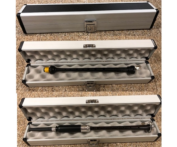 Deluxe Aluminum Practice Chanter/Pipe Chanter Case Deluxe Aluminum Practice Chanter/Pipe Chanter Case