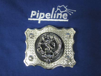 Scottish Crested Belt Buckle Scottish Crested Belt Buckle