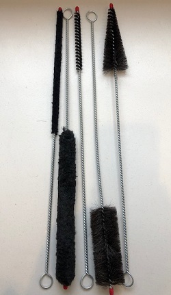 Bagpipe Five Piece Cleaning and Drying Brush Set (IN STOCK)