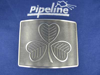 Shamrock Buckle Antique Finish Shamrock Buckle Antique Finish