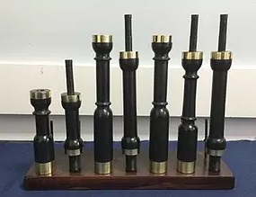 Gibson R-103-PPB Brass Polypenco Fireside Pipes in Key A (In Stock) Gibson R-103-PPB Brass Polypenco Fireside Pipes in Key A (In Stock)