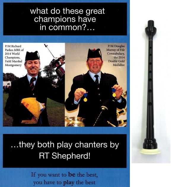 Shepherd Mk3 Plastic Pipe Chanter (In Stock) Shepherd Mk3 Plastic Pipe Chanter (In Stock)