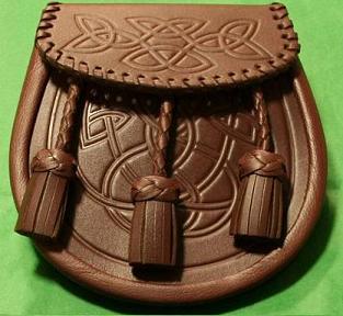 Brown Leather Sporran Brown Leather Sporran