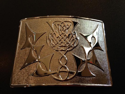 Highland Thistle Belt Buckle (IN STOCK)