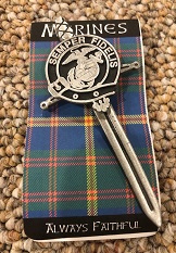 US Marine Corps Kilt Pin (In Stock) - More Details