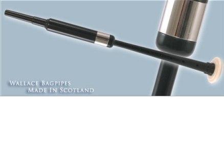 Wallace Bagpipes - Long Blackwood Deluxe Practice Chanter (IN STOCK) Wallace Bagpipes - Long Blackwood Deluxe Practice Chanter (IN STOCK)