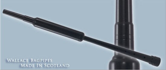 Wallace Bagpipes - Child's Plastic Practice Chanter (IN STOCK) Wallace Bagpipes - Child's Plastic Practice Chanter (IN STOCK)