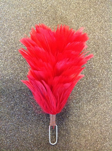 Red Balmoral/Glengarry Hackle (IN STOCK)