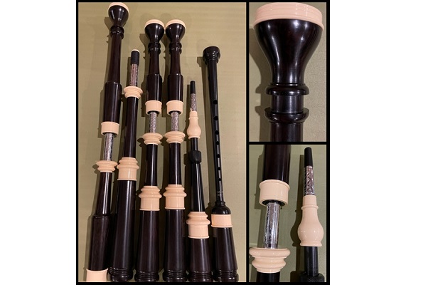 McCallum ABS/3/C/CT  Chalice Top Bagpipe (In Stock)