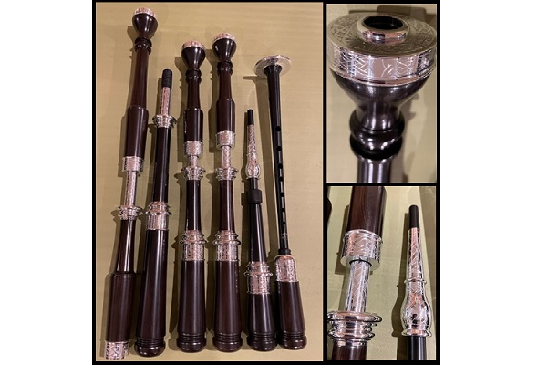 McCallum ABS/4/FN/C  Chalice Top Bagpipe (In Stock)