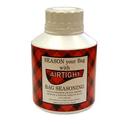 Bagpipe Pipe Bag Seasoning by Airtight (In Stock)