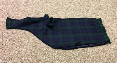 Black Watch Standard pipe Bag Cover Black Watch Standard pipe Bag Cover