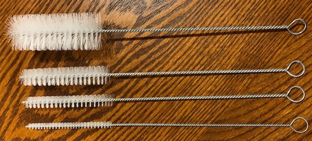 Bagpipe soft bristle brushes set of 4 (In Stock)
