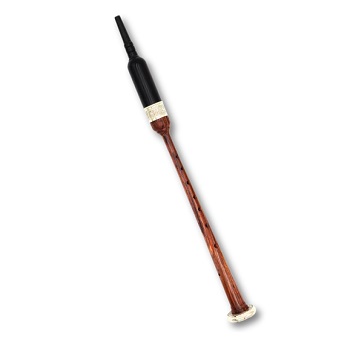 Gibson Cocobolo Practice Chanter w/ Engraved Nickel R-101-EN