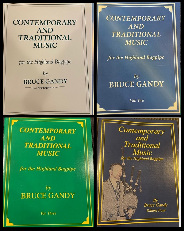 Vol 1-4, Contemporary and Traditional Music, Bruce Gandy (In Stock)