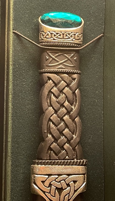 Green Stone Sgian Dubh (In Stock) Green Stone Sgian Dubh (In Stock)