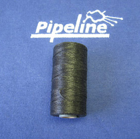 Bagpipe Black Waxed Hemp Large Roll (In Stock)