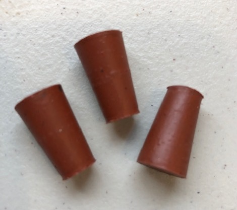 Bagpipe Drone Reed Seat Corks set of 3 (IN STOCK)