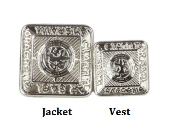 Scottish Jacket And Vest Buttons (In Stock)
