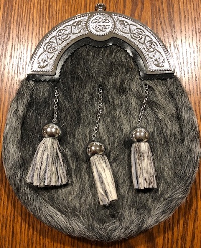 Dress #5, Dark Gray Sporran Dress #5, Dark Gray Sporran