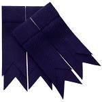 Premium Quality - Purple Garter Kilt Flashes - More Details