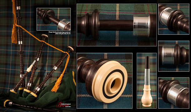 MacRae SL0 Bagpipes (In Stock) MacRae SL0 Bagpipes (In Stock)