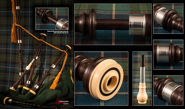 MacRae SL0 Bagpipes (In Stock)