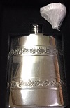 Thistle Banded Flask with Funnel - More Details
