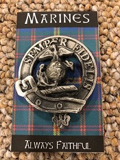 US Marine Corps Cap Badge (In Stock) - More Details