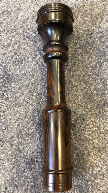 Bagpipe Blackwood Tenor Top, Plain Mounts