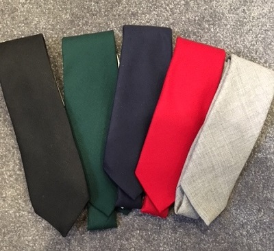 Solid Color Lambswool Ties