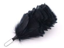 Black Balmoral/Glengarry Hackle (IN STOCK)