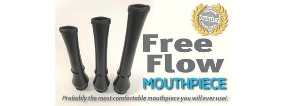 Free Flow Mouthpiece by Frazer Warnock (IN STOCK)