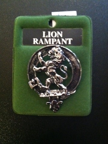 Rampant Lion Cap Badge Rampant Lion Cap Badge