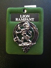 Rampant Lion Cap Badge - More Details