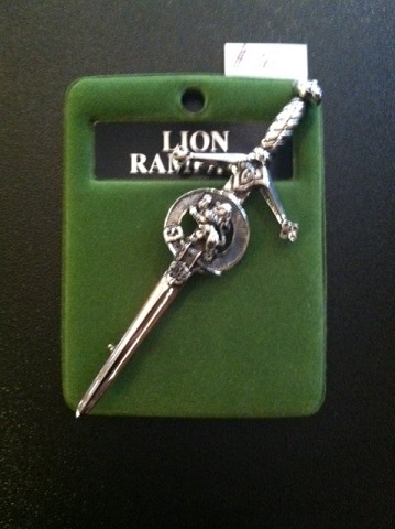 Rampant Lion Kilt Pin