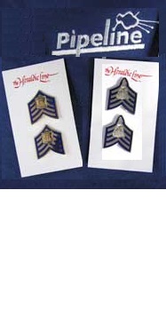 Bagpipe Rank Collar Tabs (IN STOCK)