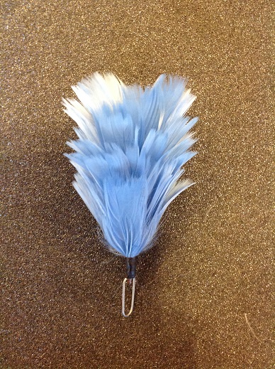 Sky Blue Balmoral/Glengarry Hackle (IN STOCK) Sky Blue Balmoral/Glengarry Hackle (IN STOCK)