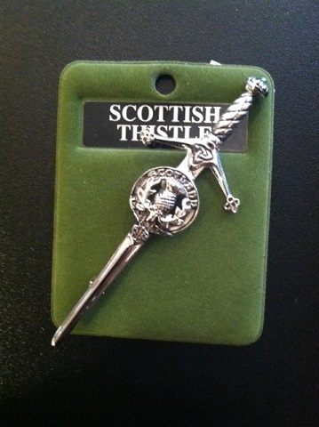 Thistle Kilt Pin