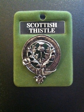 Thistle Cap Badge