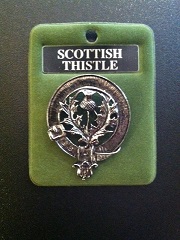 Thistle Cap Badge - More Details